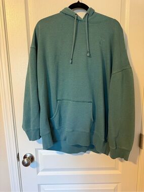 Victoria's Secret Teal Pullover Hoodie